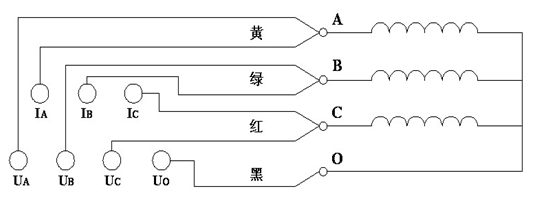 三通道直流电阻测试仪三相接线图